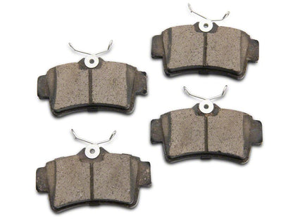 C&L Super Sport Brake Rotor and Pad Kit; Rear (94-04 Mustang GT, V6)
