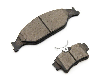 C&L Super Sport Brake Rotor and Pad Kit; Front and Rear (99-04 Mustang GT, V6)