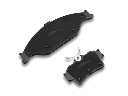 C&L Super Sport Brake Rotor and Pad Kit; Front and Rear (99-04 Mustang GT, V6)