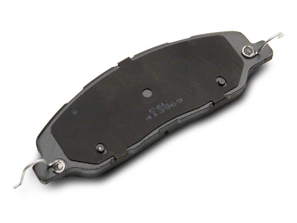C&L Super Sport Ceramic Brake Pads; Front Pair (11-14 Mustang GT w/o Performance Pack, V6)