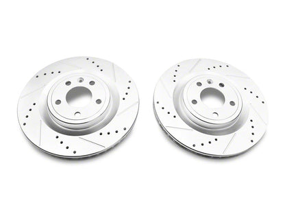 C&L Super Sport Brake Rotor and Pad Kit; Front (11-14 Mustang GT w/o Performance Pack)