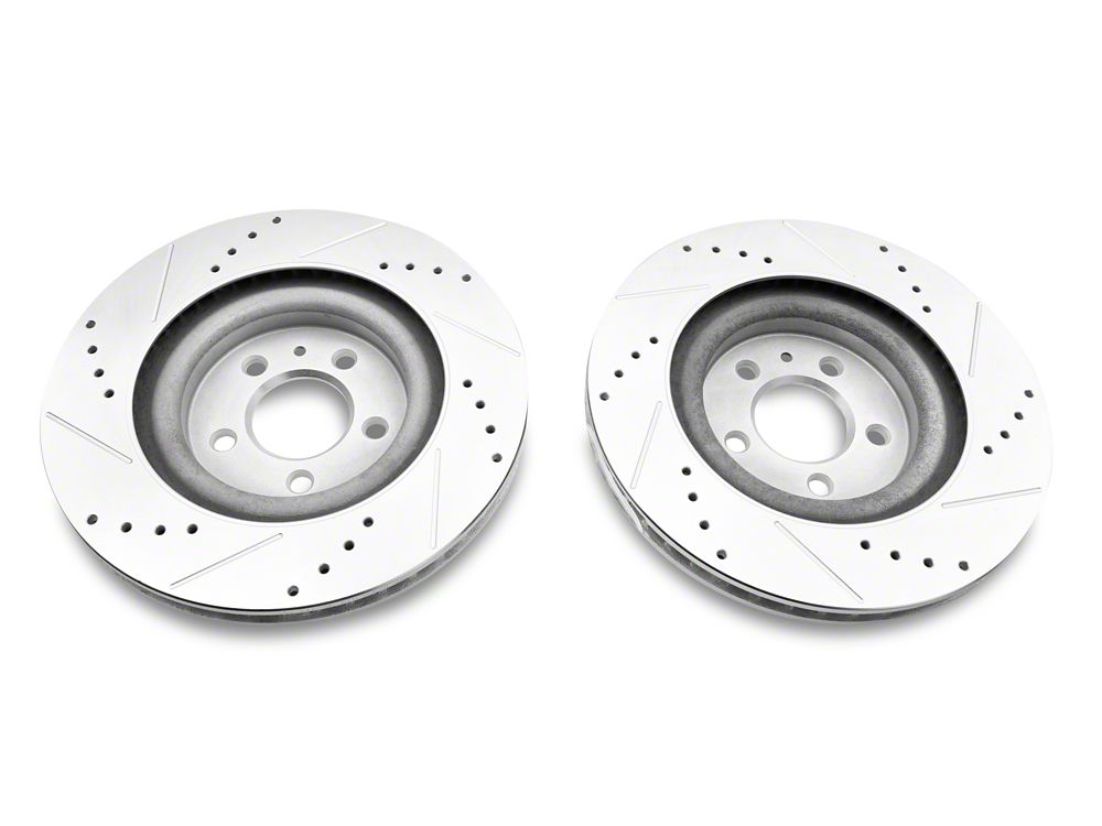 C&L Super Sport Brake Rotor and Pad Kit; Front (11-14 Mustang GT w/o Performance Pack)