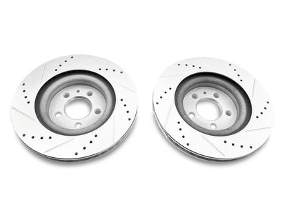 C&L Super Sport Brake Rotor and Pad Kit; Front (11-14 Mustang GT w/o Performance Pack)