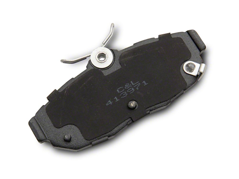 C&L Super Sport Ceramic Brake Pads; Rear Pair (11-14 Mustang GT w/o Performance Pack, V6)