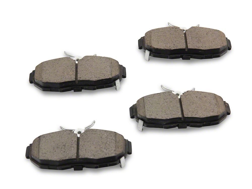 C&L Super Sport Brake Rotor and Pad Kit; Rear (11-14 Mustang GT w/o Performance Pack, V6)