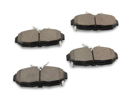 C&L Super Sport Brake Rotor and Pad Kit; Rear (11-14 Mustang GT w/o Performance Pack, V6)