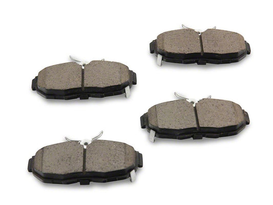 C&L Super Sport Brake Rotor and Pad Kit; Rear (11-14 Mustang GT w/o Performance Pack, V6)