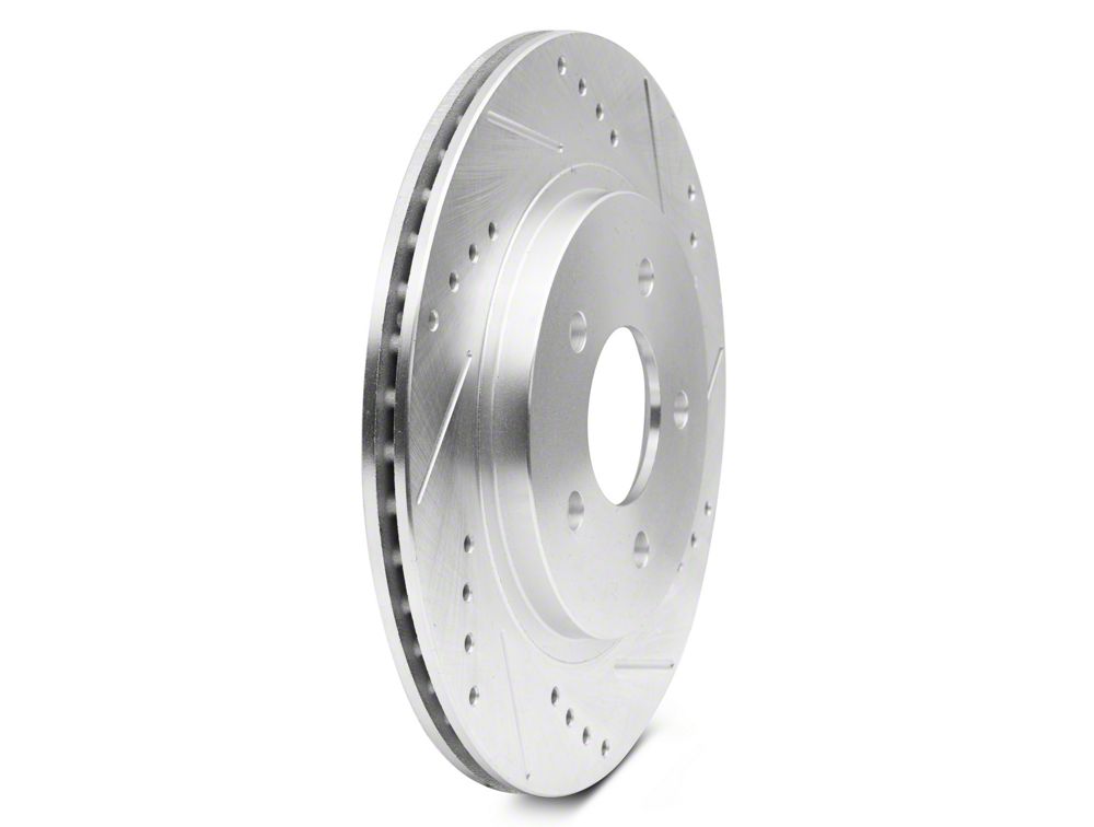 C&L Super Sport Brake Rotor and Pad Kit; Rear (11-14 Mustang GT w/o Performance Pack, V6)