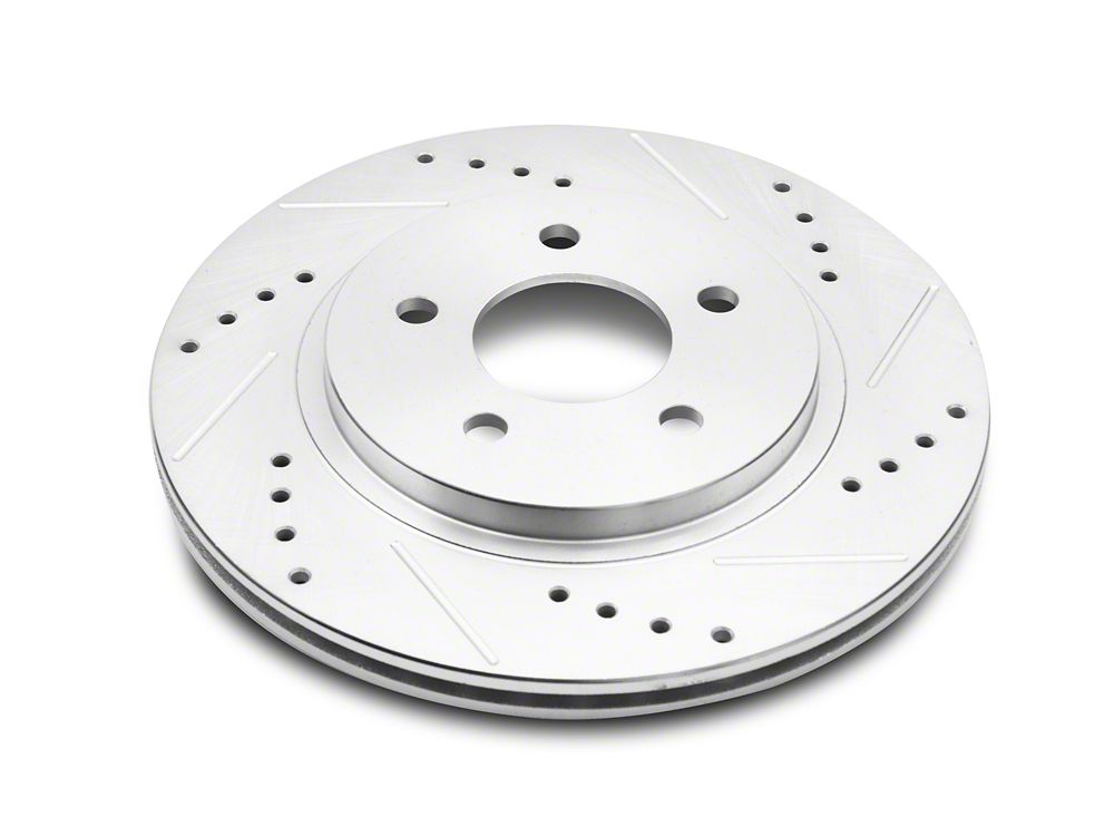 C&L Super Sport Brake Rotor and Pad Kit; Rear (11-14 Mustang GT w/o Performance Pack, V6)