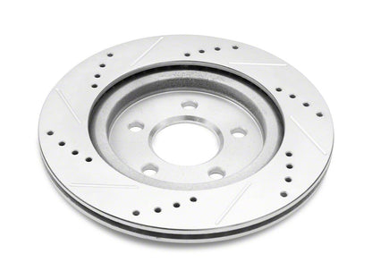 C&L Super Sport Brake Rotor and Pad Kit; Rear (11-14 Mustang GT w/o Performance Pack, V6)