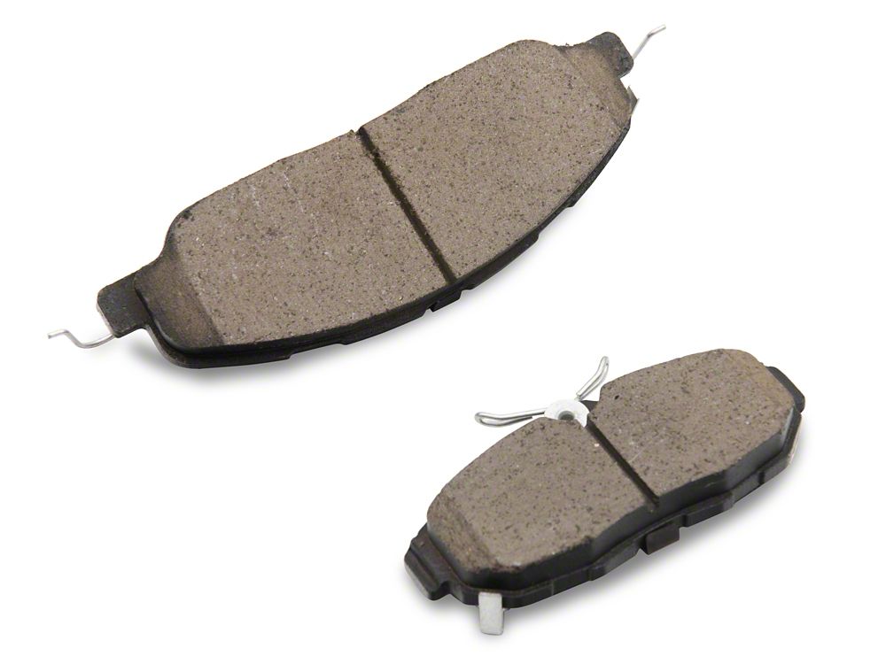 C&L Super Sport Brake Rotor and Pad Kit; Front and Rear (11-14 Mustang GT w/o Performance Pack)