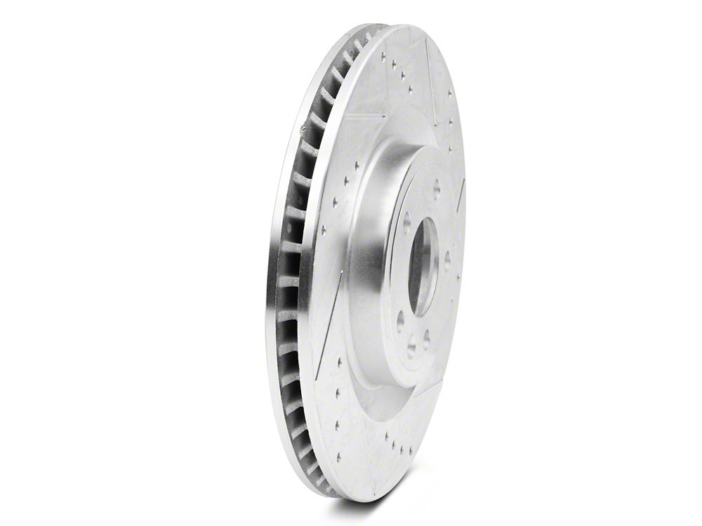 C&L Super Sport Brake Rotor and Pad Kit; Front and Rear (11-14 Mustang GT w/o Performance Pack)