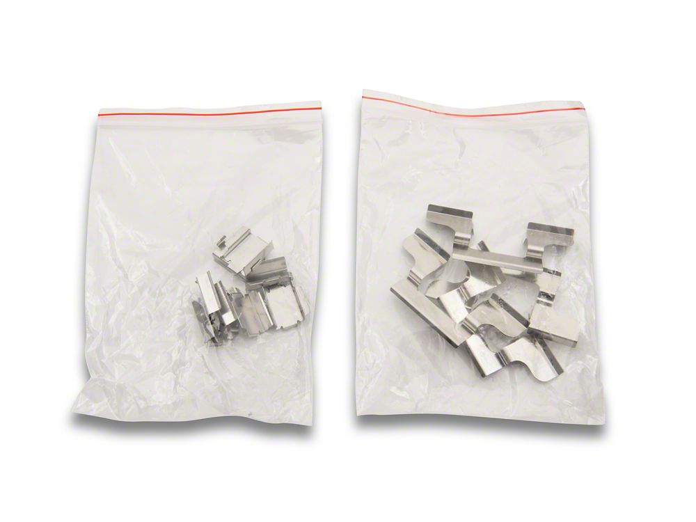 C&L Super Sport Brake Rotor and Pad Kit; Front and Rear (11-14 Mustang GT w/o Performance Pack)