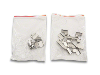 C&L Super Sport Brake Rotor and Pad Kit; Front and Rear (11-14 Mustang GT w/o Performance Pack)