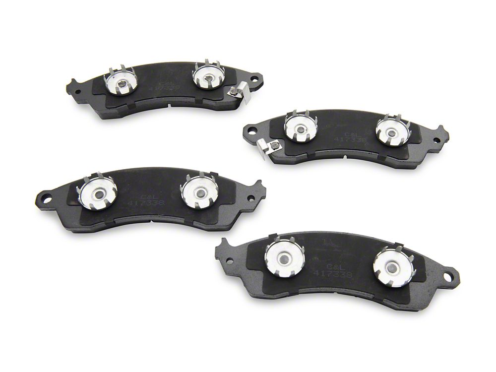 C&L Super Sport Ceramic Brake Pads; Front Pair (94-04 Mustang Cobra, Bullitt, Mach 1)