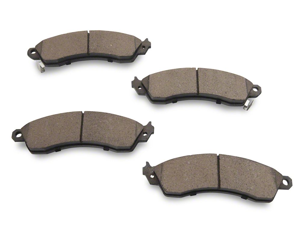 C&L Super Sport Cross-Drilled and Slotted Brake Rotor and Pad Kit; Front (94-04 Mustang Cobra, Bullitt, Mach 1)