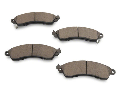 C&L Super Sport Cross-Drilled and Slotted Brake Rotor and Pad Kit; Front (94-04 Mustang Cobra, Bullitt, Mach 1)