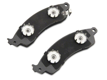 C&L Super Sport Cross-Drilled and Slotted Brake Rotor and Pad Kit; Front (94-04 Mustang Cobra, Bullitt, Mach 1)
