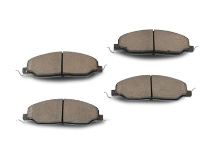 C&L Super Sport Cross-Drilled and Slotted Brake Rotor and Pad Kit; Front (05-10 Mustang V6)