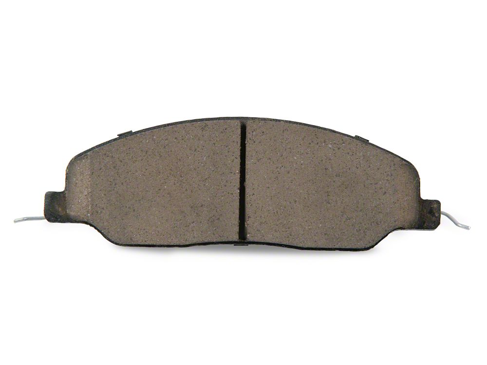 C&L Super Sport Cross-Drilled and Slotted Brake Rotor and Pad Kit; Front (05-10 Mustang V6)