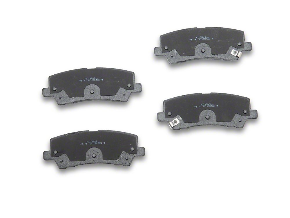C&L Super Sport Ceramic Brake Pads; Rear Pair (15-23 Mustang GT, EcoBoost, V6)