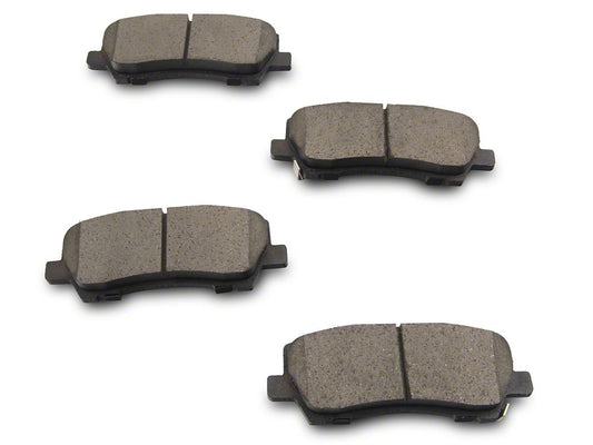 C&L Super Sport Cross-Drilled and Slotted Brake Rotor and Pad Kit; Rear (15-23 Mustang GT w/o Performance Pack, EcoBoost w/ Performance Pack)