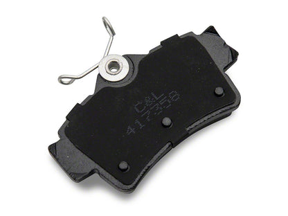 C&L Super Sport Ceramic Brake Pads; Rear Pair (94-04 Mustang Cobra, Bullitt, Mach 1)
