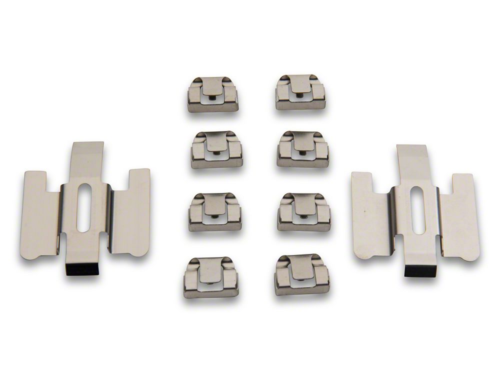 C&L Super Sport Ceramic Brake Pads; Rear Pair (94-04 Mustang Cobra, Bullitt, Mach 1)