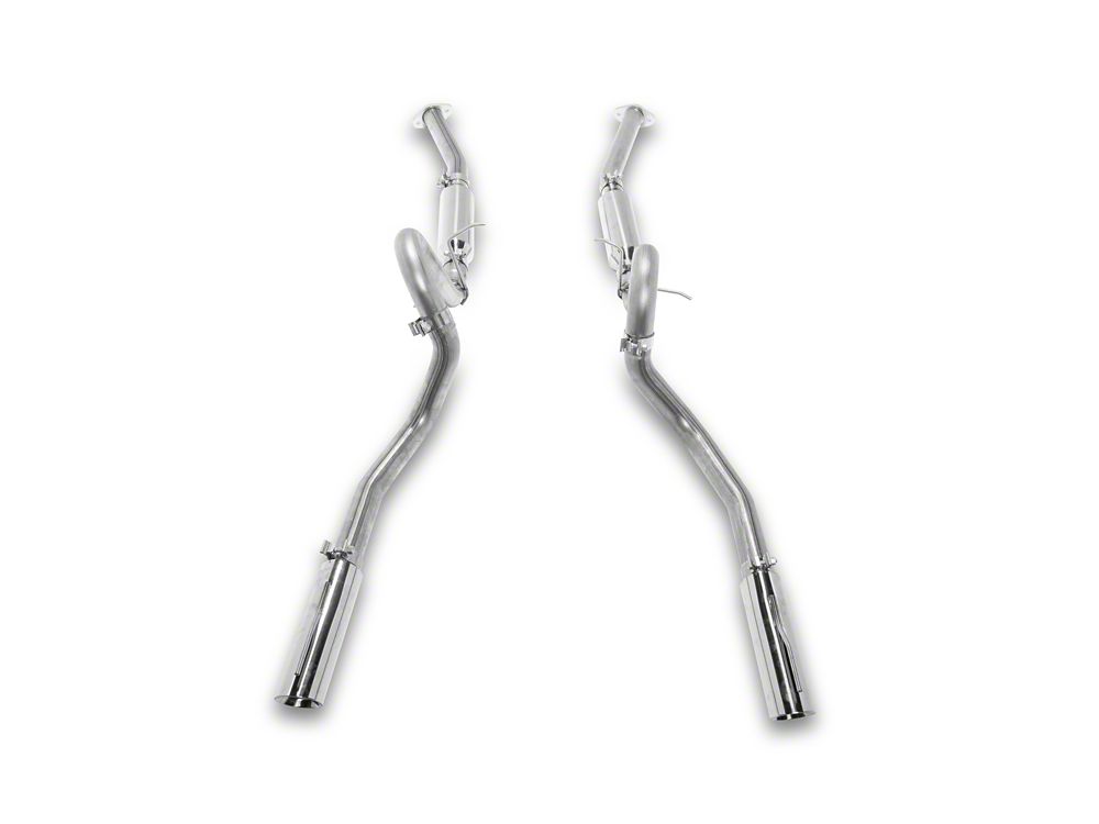 C&L Cat-Back Exhaust with Polished Tips (99-04 Mustang GT, Mach 1)