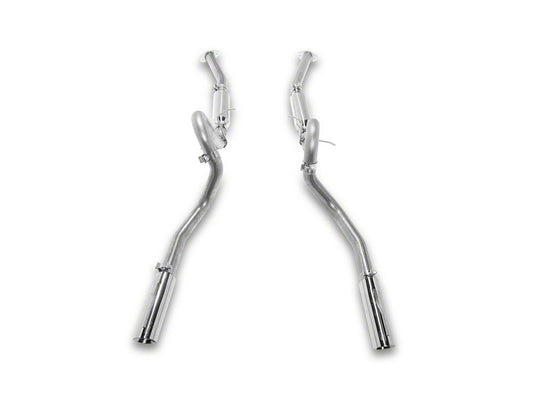 C&L Cat-Back Exhaust with Polished Tips (99-04 Mustang GT, Mach 1)