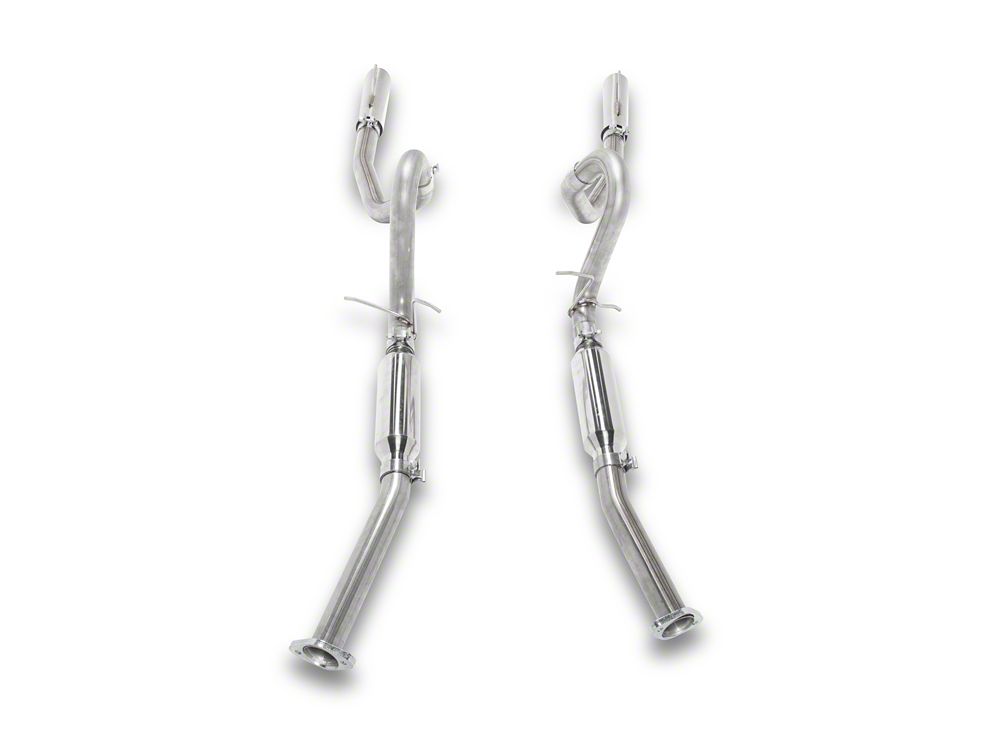 C&L Cat-Back Exhaust with Polished Tips (99-04 Mustang GT, Mach 1)