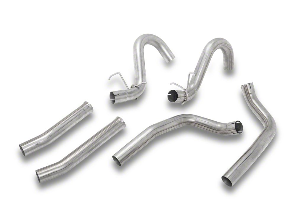 C&L Cat-Back Exhaust with Polished Tips (99-04 Mustang GT, Mach 1)