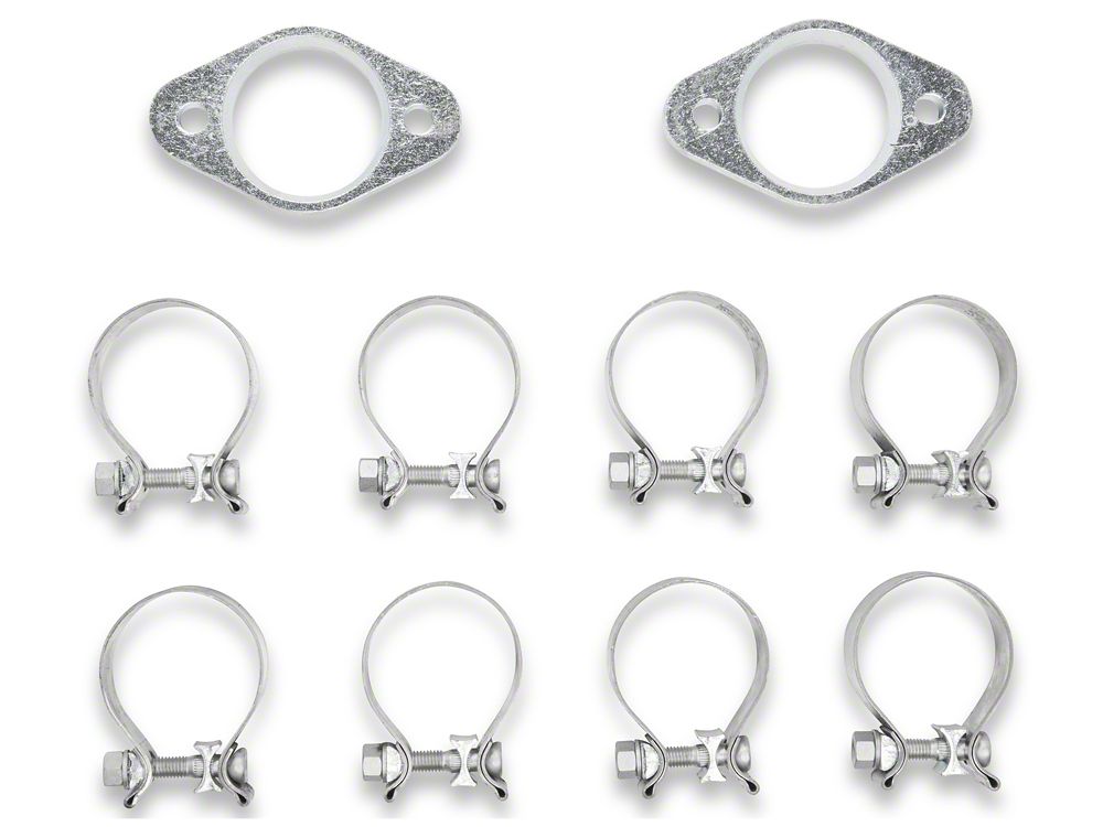 C&L Cat-Back Exhaust with Polished Tips (99-04 Mustang GT, Mach 1)