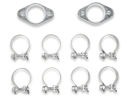 C&L Cat-Back Exhaust with Polished Tips (99-04 Mustang GT, Mach 1)