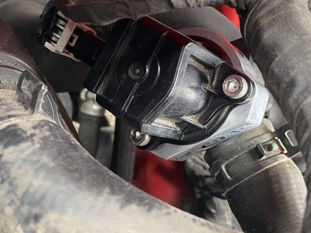 C&L Bypass Valve Adapter; Aluminum (15-23 Mustang EcoBoost)