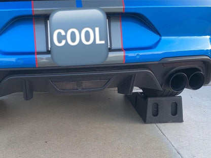 C&L Muffler Delete Axle-Back Exhaust with Black Tips (18-23 Mustang GT w/o Active Exhaust)