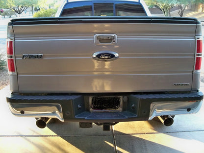 C&L Dual Exhaust System with Polished Tips; Side/Rear Exit (11-14 5.0L F-150)