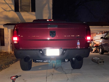 C&L Direct-Fit Aggressive Muffler with Black Tips (09-18 5.7L RAM 1500 w/ Factory Dual Exhaust)