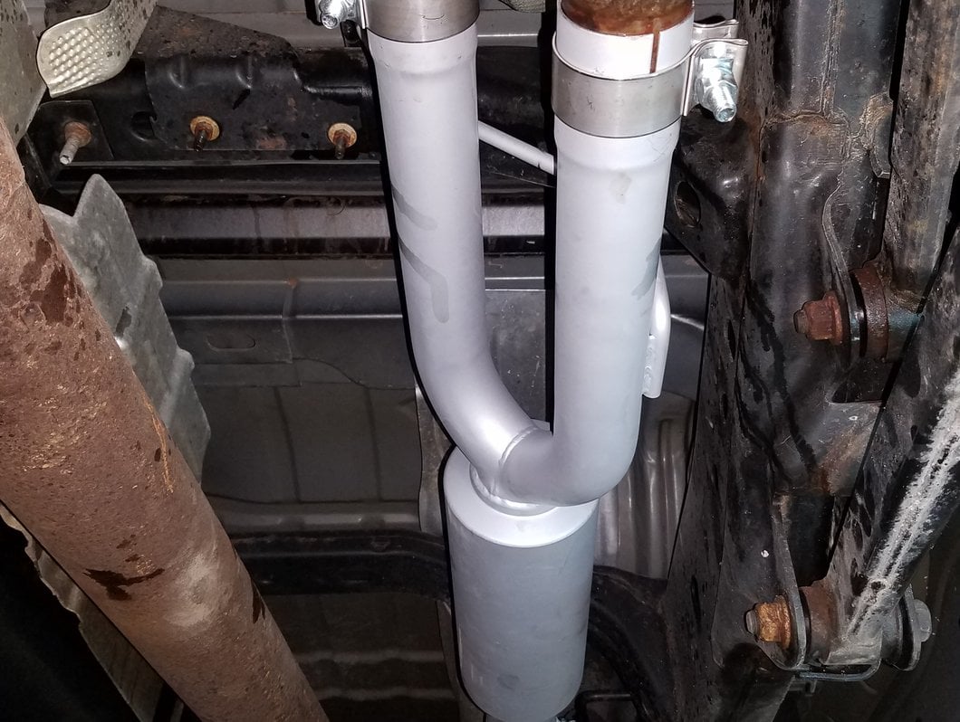 C&L Direct-Fit Aggressive Muffler with Black Tips (09-18 5.7L RAM 1500 w/ Factory Dual Exhaust)