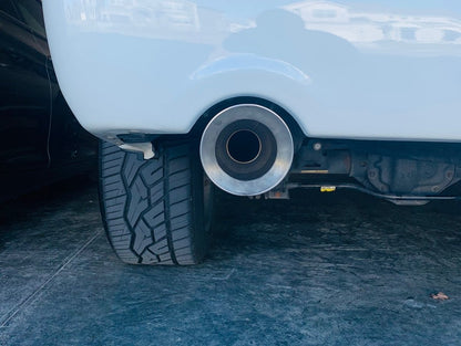 C&L Direct-Fit Performance Muffler with Polished Tips (09-18 5.7L RAM 1500 w/ Factory Dual Exhaust)