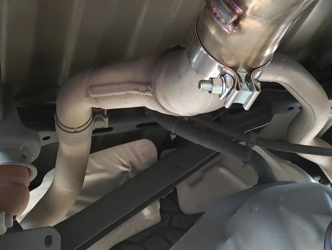 C&L Direct-Fit Performance Muffler with Polished Tips (19-24 5.7L RAM 1500 w/ Factory Dual Exhaust)