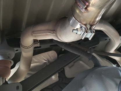 C&L Direct-Fit Performance Muffler with Polished Tips (19-24 5.7L RAM 1500 w/ Factory Dual Exhaust)