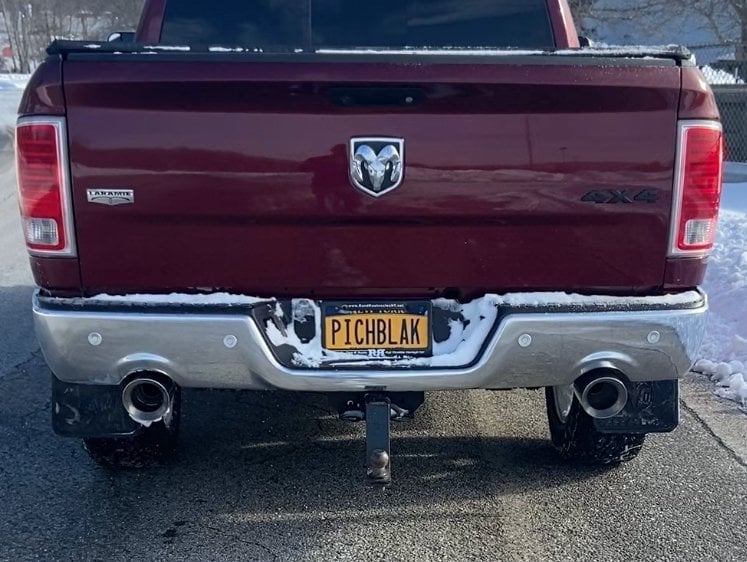 C&L Direct-Fit Aggressive Muffler with Polished Tips (09-18 5.7L RAM 1500 w/ Factory Dual Exhaust)