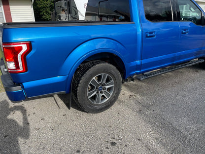C&L Dual Exhaust System with Polished Tips; Side Exit (15-20 2.7L EcoBoost F-150)