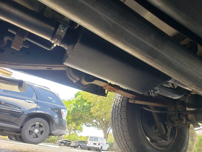 C&L Dual Exhaust System with Polished Tips; Side/Rear Exit (09-10 4.6L F-150)