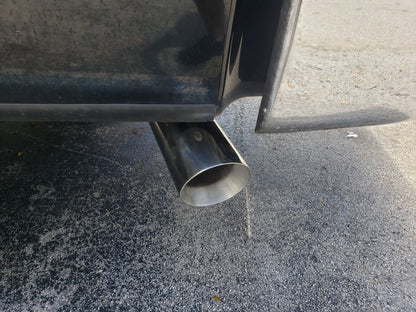 C&L Dual Exhaust System with Polished Tips; Side/Rear Exit (09-10 4.6L F-150)