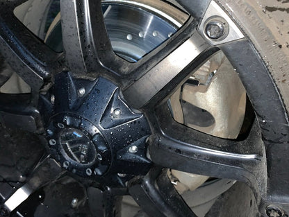 C&L Super Sport HD Cross-Drilled and Slotted Rotor; Front Driver Side (10-20 F-150)