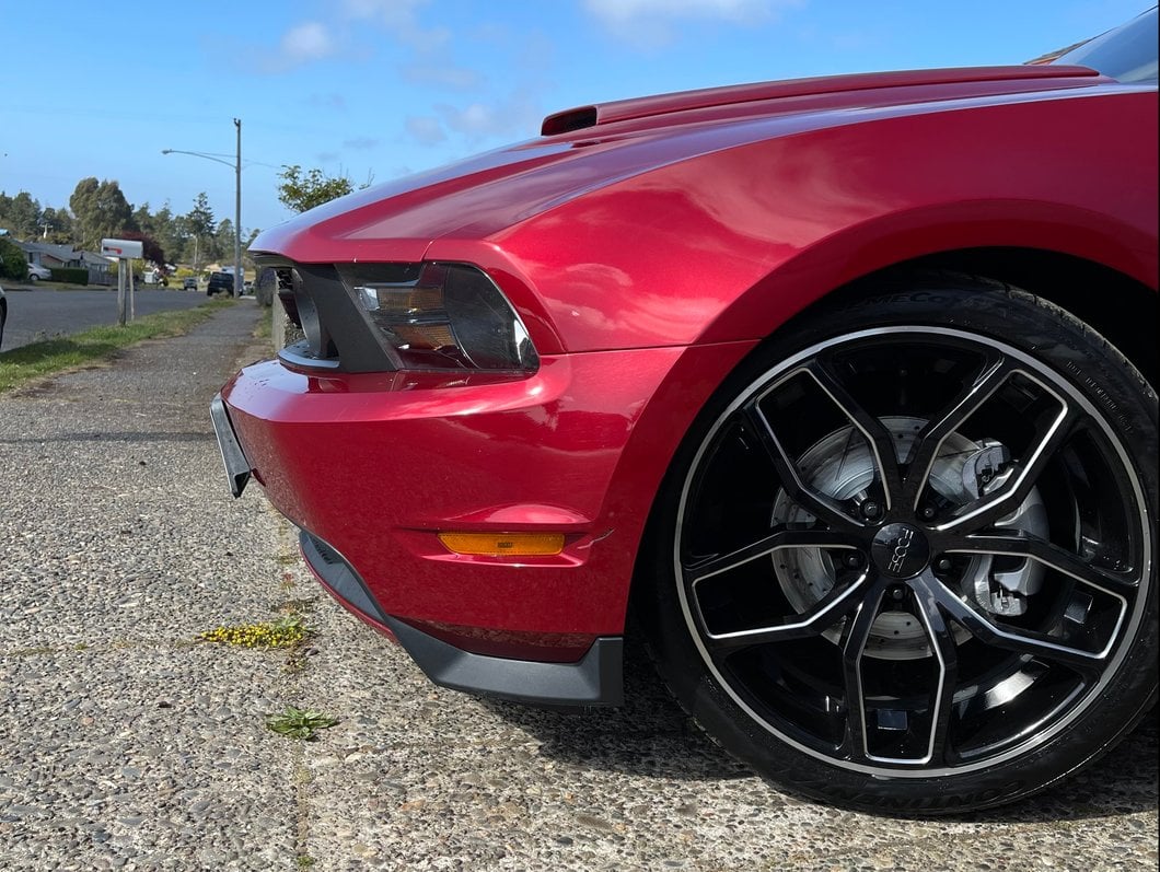 C&L Super Sport Brake Rotor and Pad Kit; Front and Rear (05-10 Mustang GT)