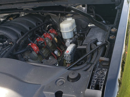 C&L Gen 2 Monster Oil Separator Catch Can; Black (Universal; Some Adaptation May Be Required)
