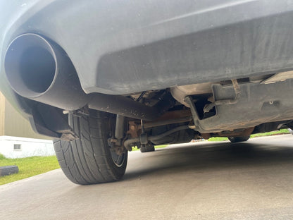 C&L Muffler Delete Axle-Back with Black Tips (11-14 Mustang V6)